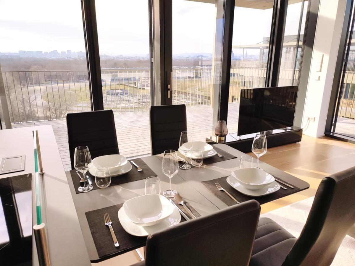 Panorama Apartment Vienna - Free Parking, Sauna & Fitness Eksteriør billede