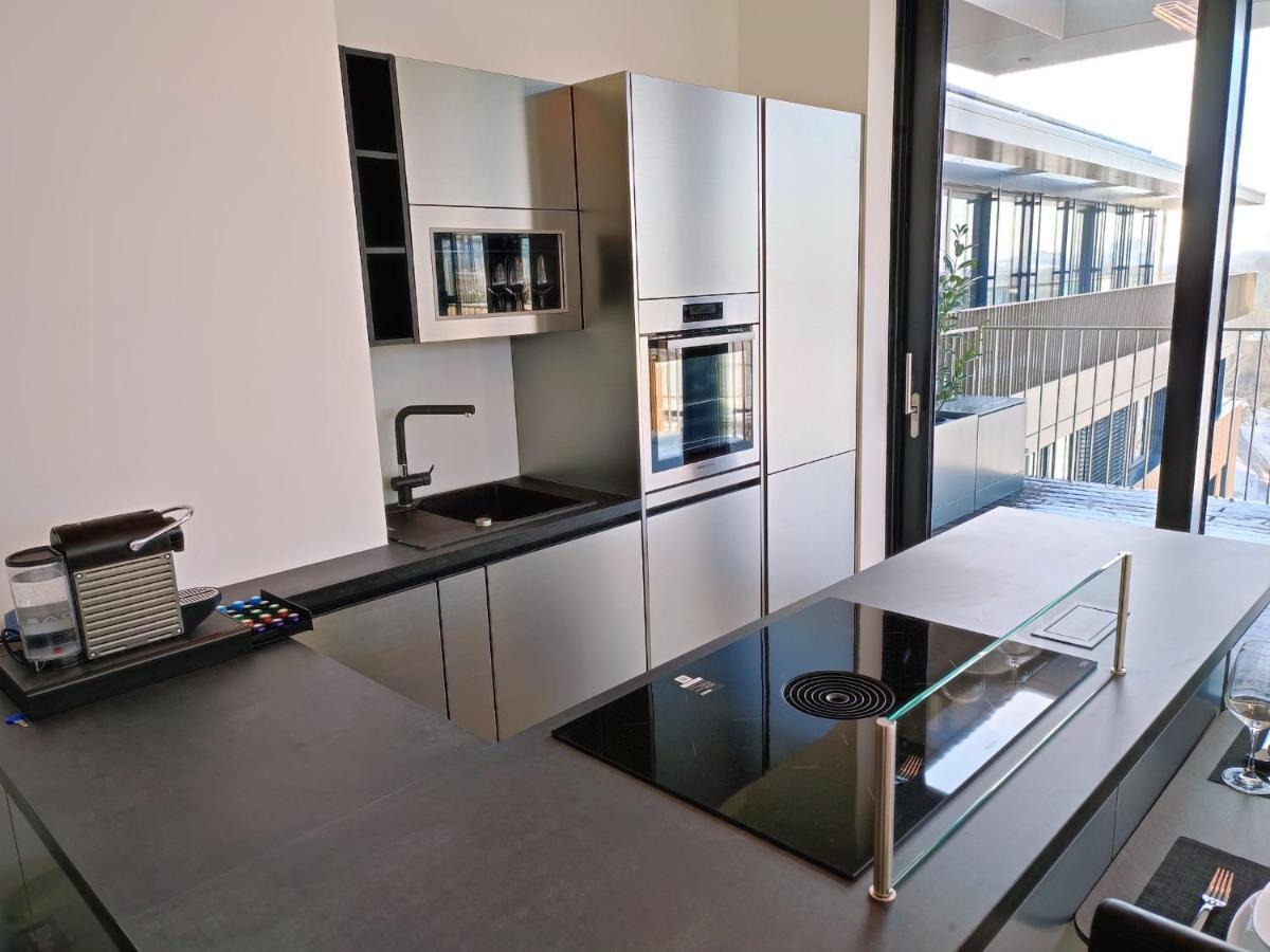 Panorama Apartment Vienna - Free Parking, Sauna & Fitness Eksteriør billede