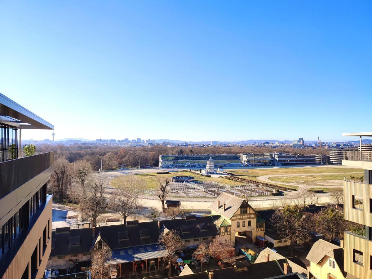 Panorama Apartment Vienna - Free Parking, Sauna & Fitness Eksteriør billede