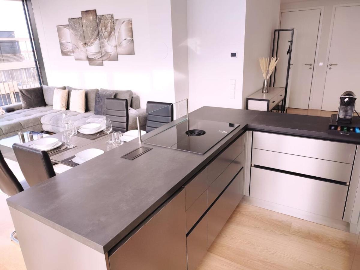 Panorama Apartment Vienna - Free Parking, Sauna & Fitness Eksteriør billede