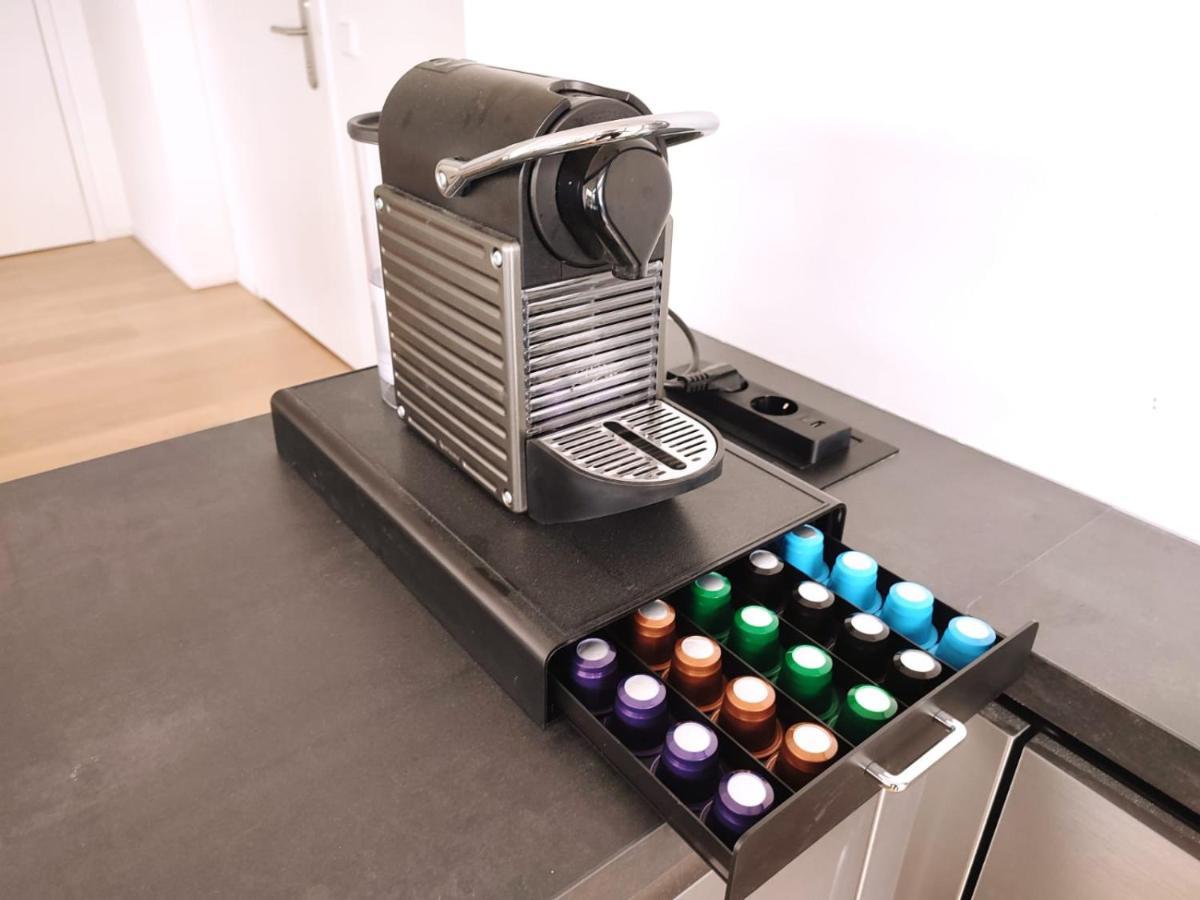 Panorama Apartment Vienna - Free Parking, Sauna & Fitness Eksteriør billede
